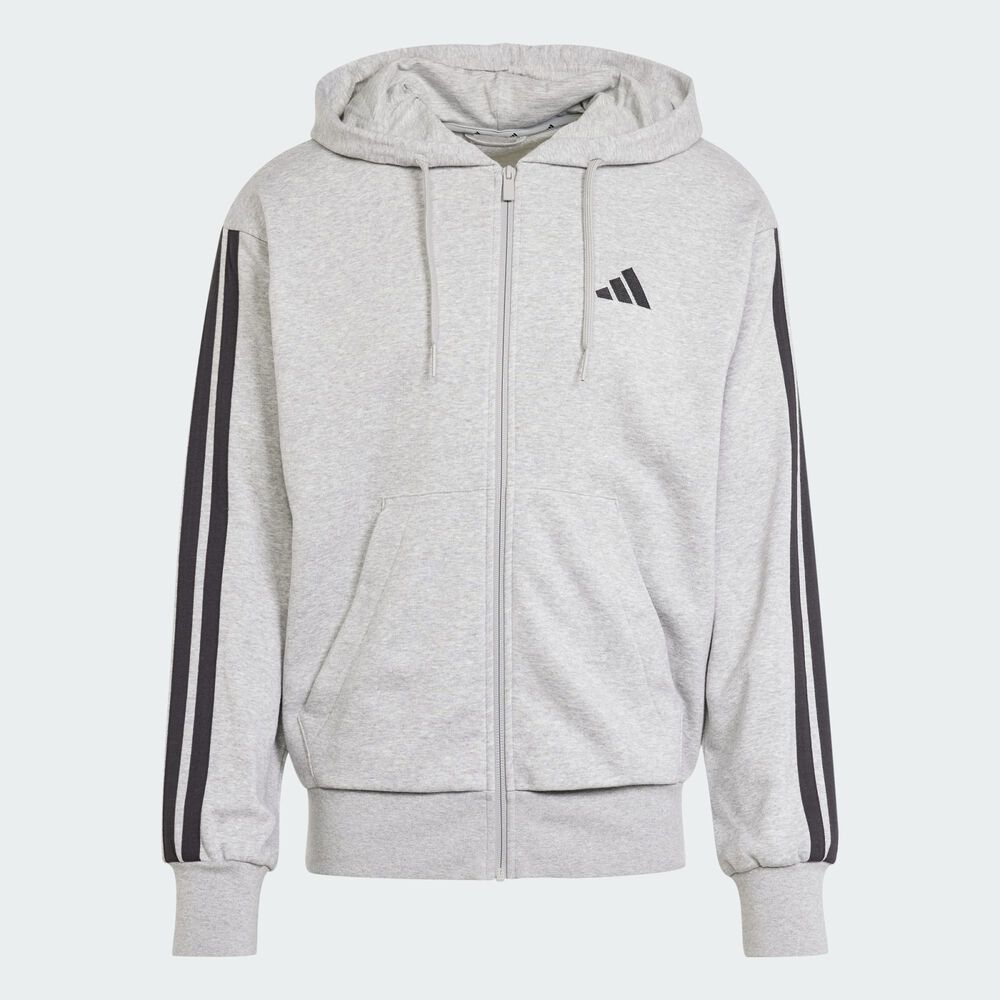 ADIDAS ORIGINALS Essentials 3-Stripes French Terry Full-Zip Hoodie