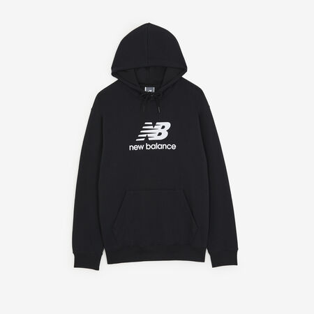 HOODIE BIG LOGO : NOIR/BLANC