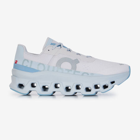 ON RUNNING CLOUDMONSTER WHITE/BLUE WOMEN