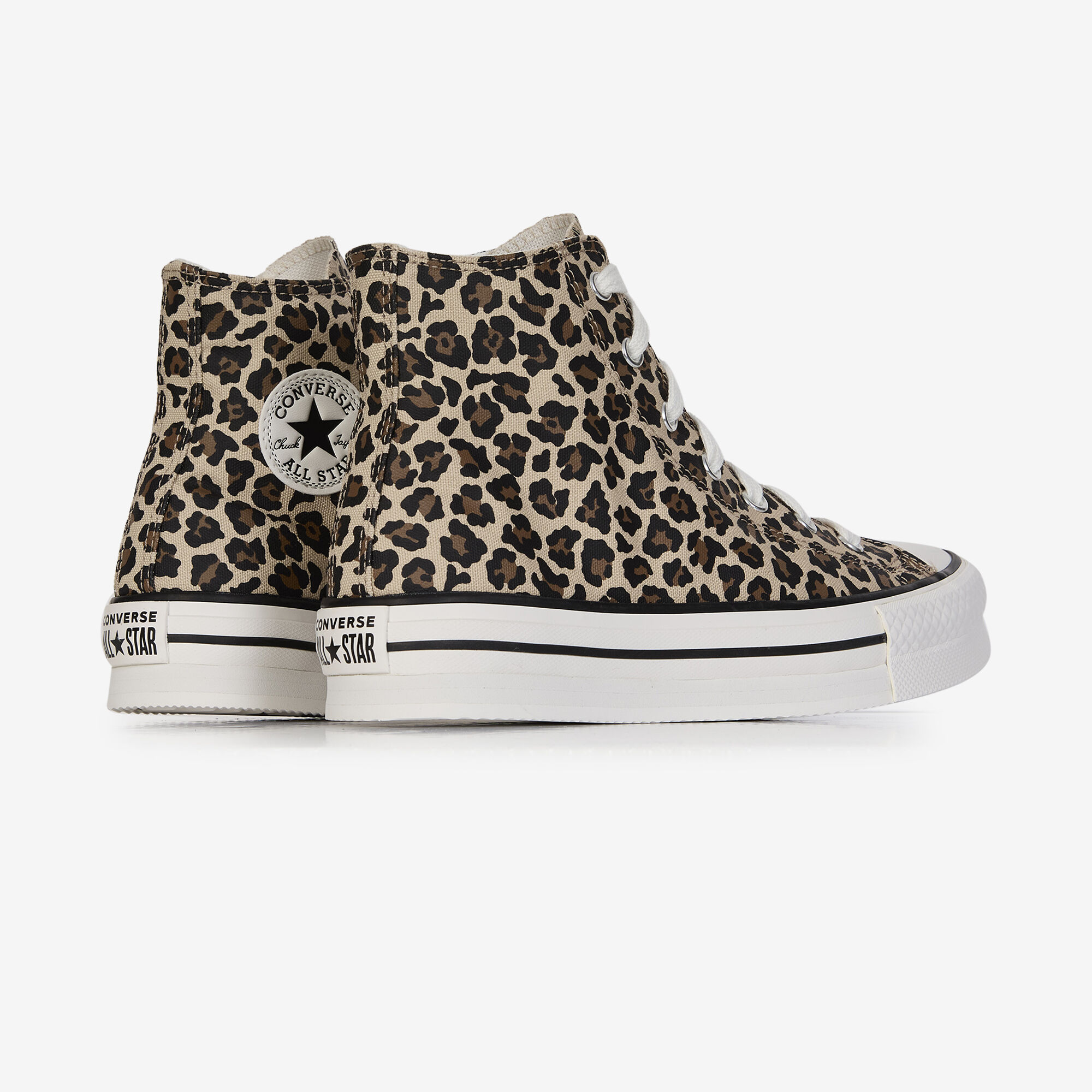 Chuck Taylor All Star Eva Lift Hi Leopar - vue 4