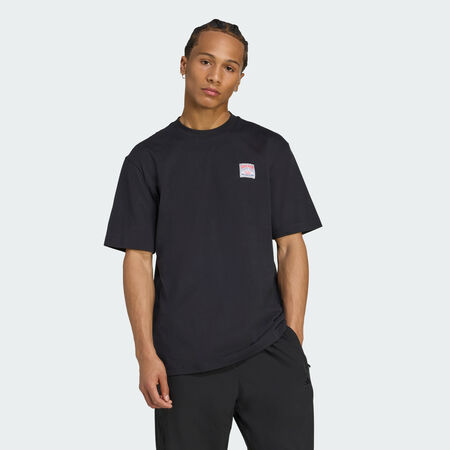 T-shirt large Wabash : Black