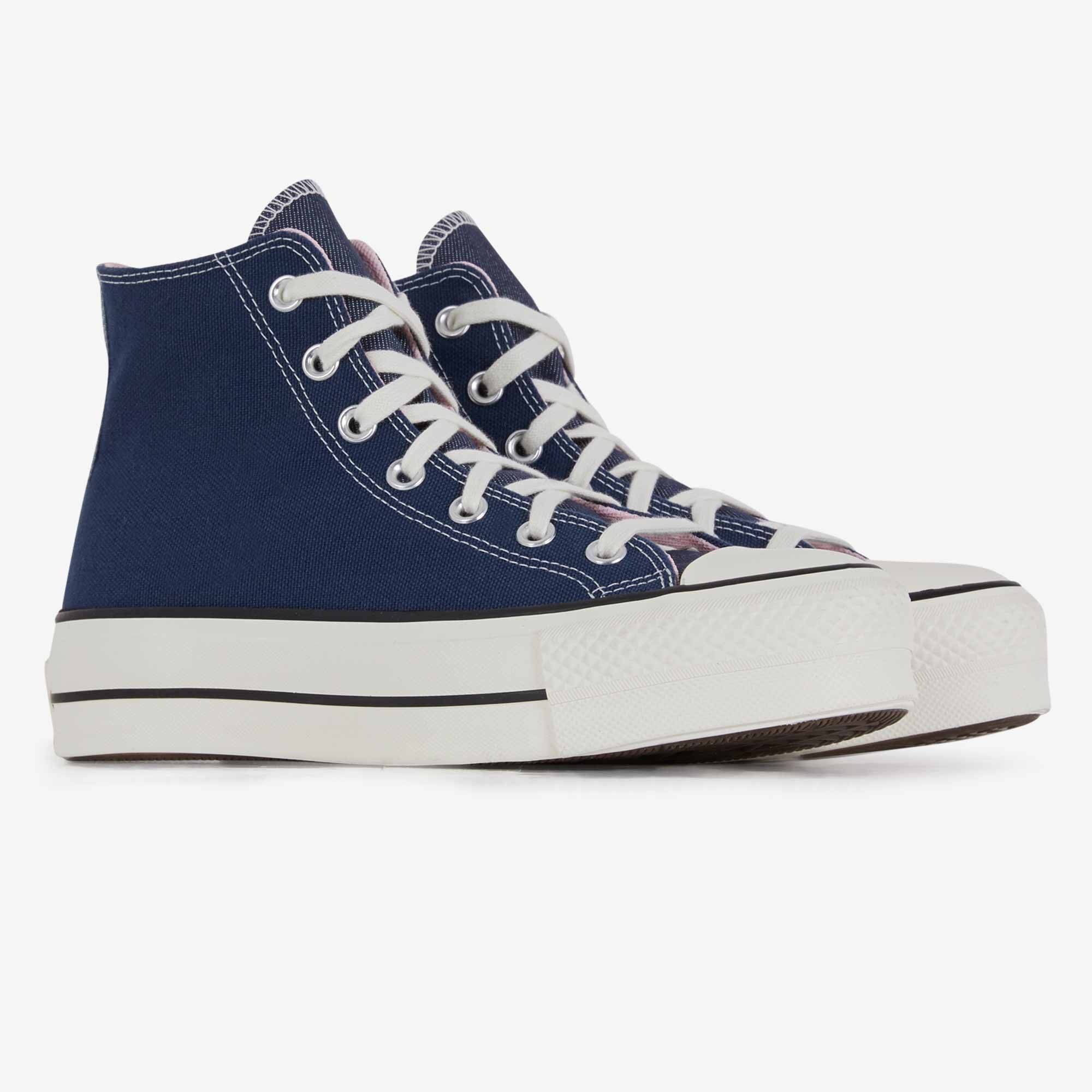 Converse bleu jean sales femme