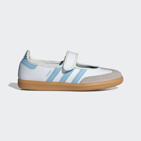 ADIDAS ORIGINALS samba SAMBA JANE WHITE/BLUE JUNIOR