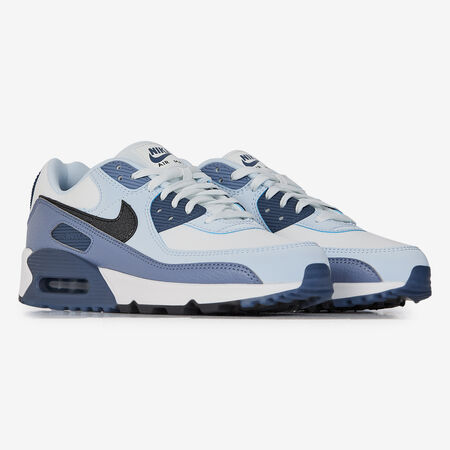 NIKE air max AIR MAX 90 BLANC/BLEU HOMME