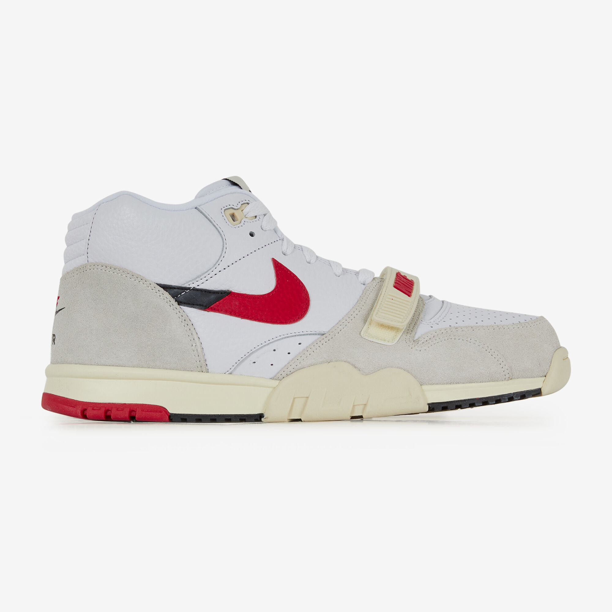 NIKE AIR TRAINER 1 SNEAKERS HOMME BLANC ROUGE SCRATCH Courir