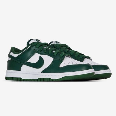 NIKE dunk DUNK LOW VERT/BLANC FEMME