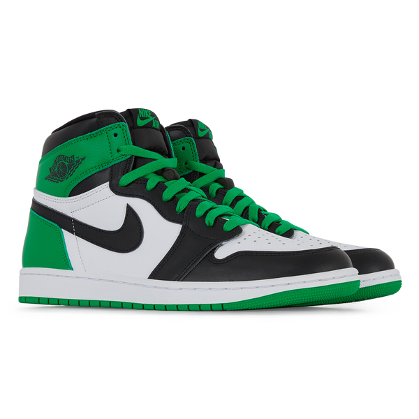 Jordan vert discount et noir