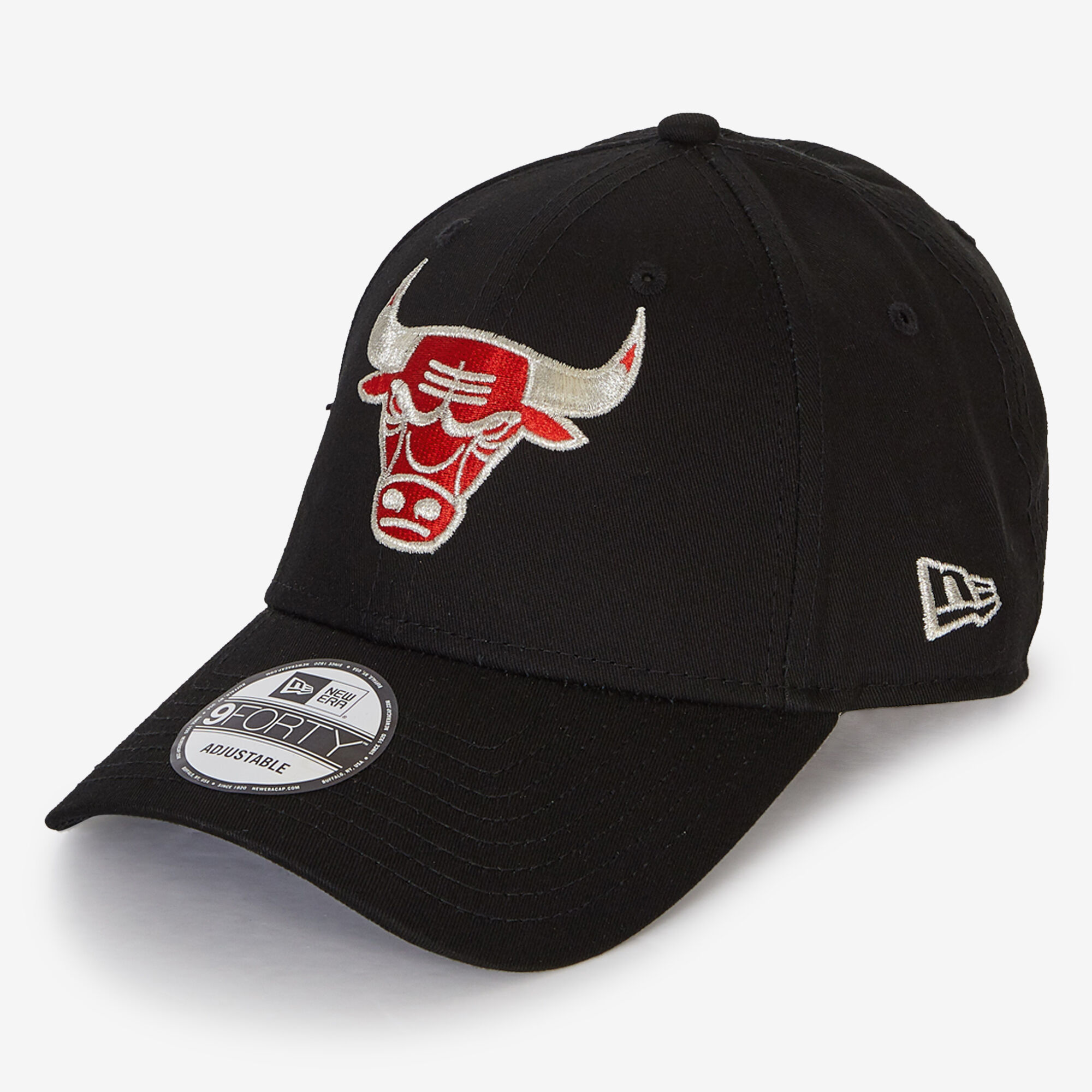 Casquette New Era 9FORTY Chicago Bulls Metallic NBA Cap Unique - vue 3