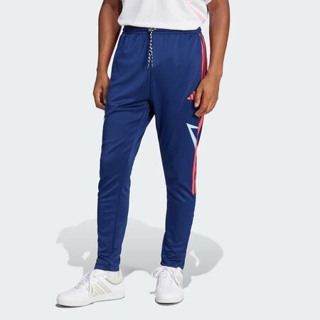 ADIDAS ORIGINALS House of Tiro Nations Pack Pants Dark Blue / Glow Blue / Semi Lucid Red MEN
