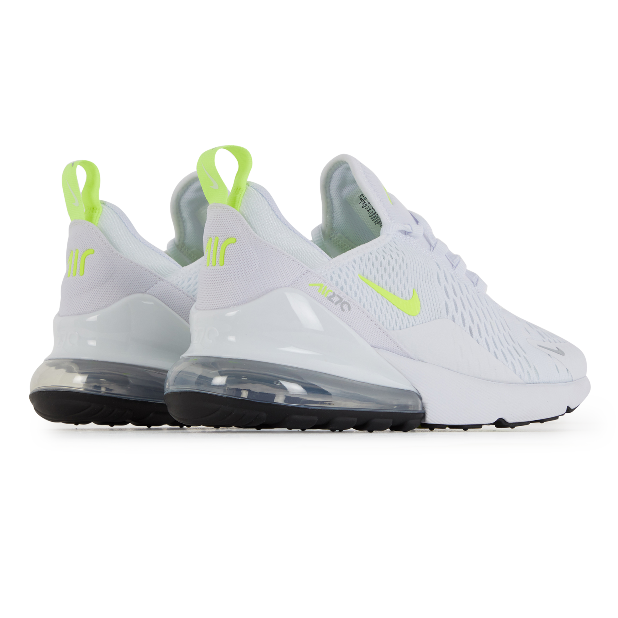 nike 270 femme blanche orange