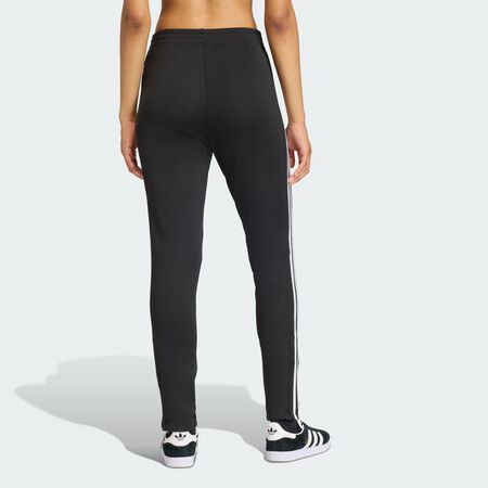 ADIDAS ORIGINALS SST CLASSIC TRACK PANTS Black / White WOMEN