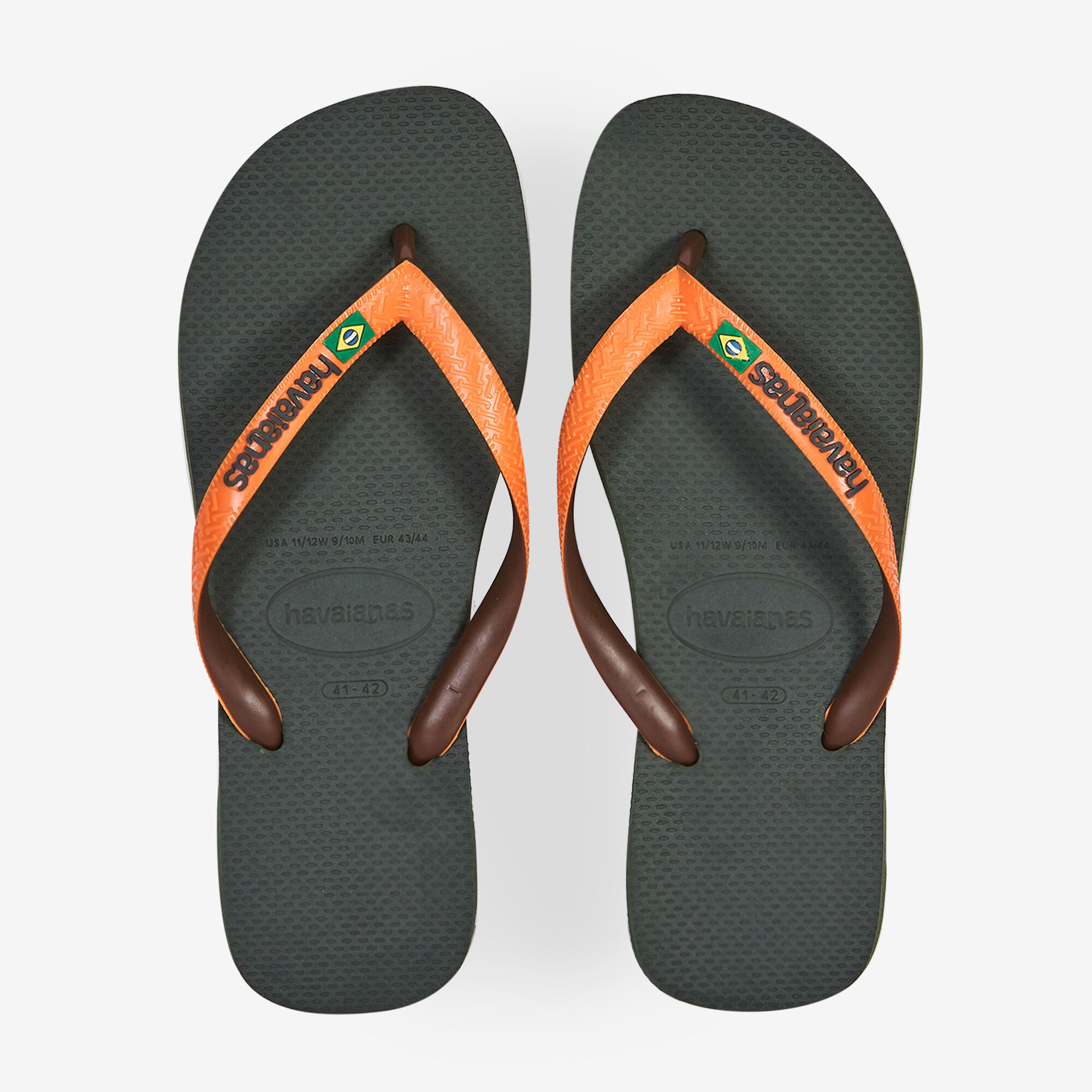 Dark green havaianas sales