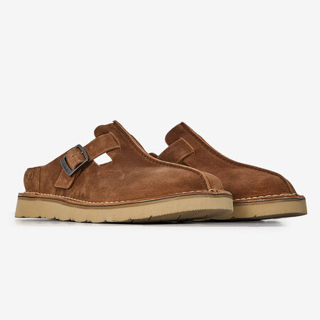 CLARKS SOLSBURY MULE BROWN MEN
