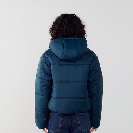 NIKE DOUDOUNE PUFFER NAVY BLUE/WHITE WOMEN