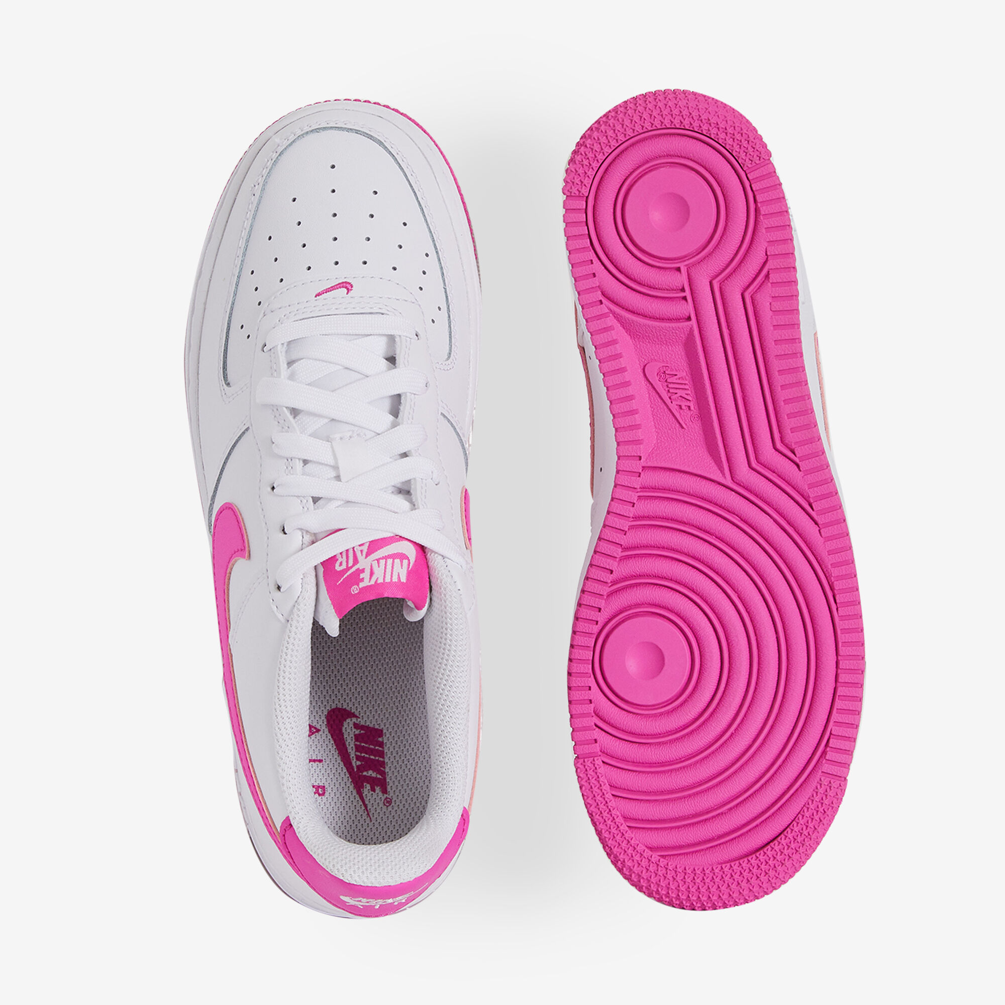 Nike air force 1 pink suede junior new arrivals