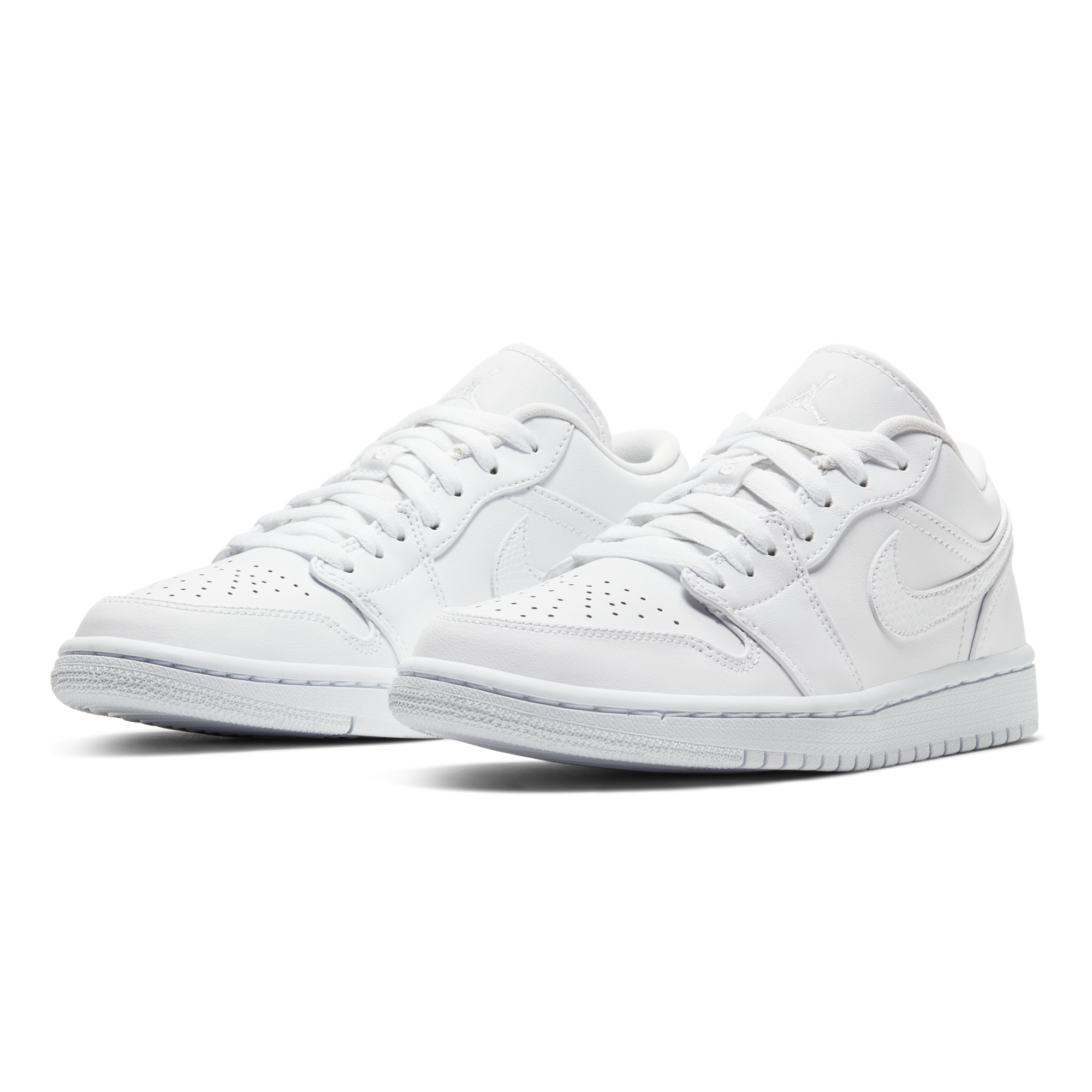 JORDAN AIR JORDAN 1 LOW WHITE/WHITE | Courir.com