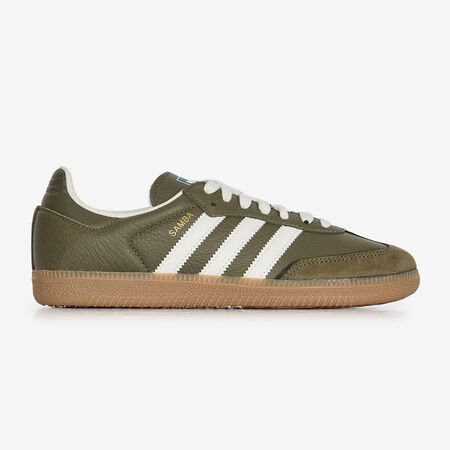 ADIDAS ORIGINALS samba SAMBA OG KNIT KHAKI/WHITE WOMEN