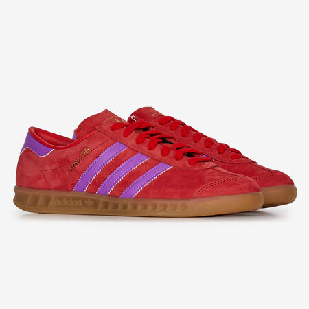 ADIDAS ORIGINALS HAMBURG ROUGE FEMME