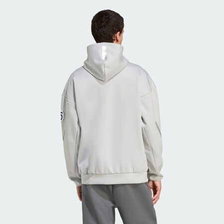 ADIDAS PERFORMANCE Mercedes - AMG Petronas Formula One Team Silver Arrows Full-Zip Hood Grey Two MEN