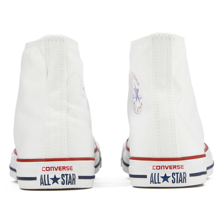 CONVERSE CHUCK TAYLOR ALL STAR HI CORE BLANC SNEAKERS HOMME BLANC LACETS Courir