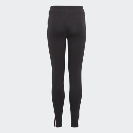 ADIDAS SPORTSWEAR Essentials 3-Stripes Cotton Tights Black / White JUNIOR