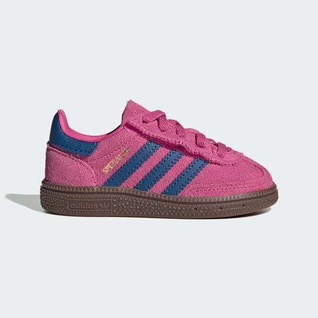Chaussure lacets élastiques fermeture confortable Handball Spezial Enfants : Shock Pink / Dark Marine / Gum