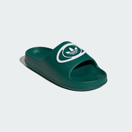ADIDAS ORIGINALS ADILETTE 00s SLIDES Collegiate Green / Cloud White / None MEN