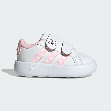 ADIDAS ORIGINALS adidas Disney Minnie Mouse Grand Court Shoes Kids Cloud White / Clear Pink / Chalk White BABIES