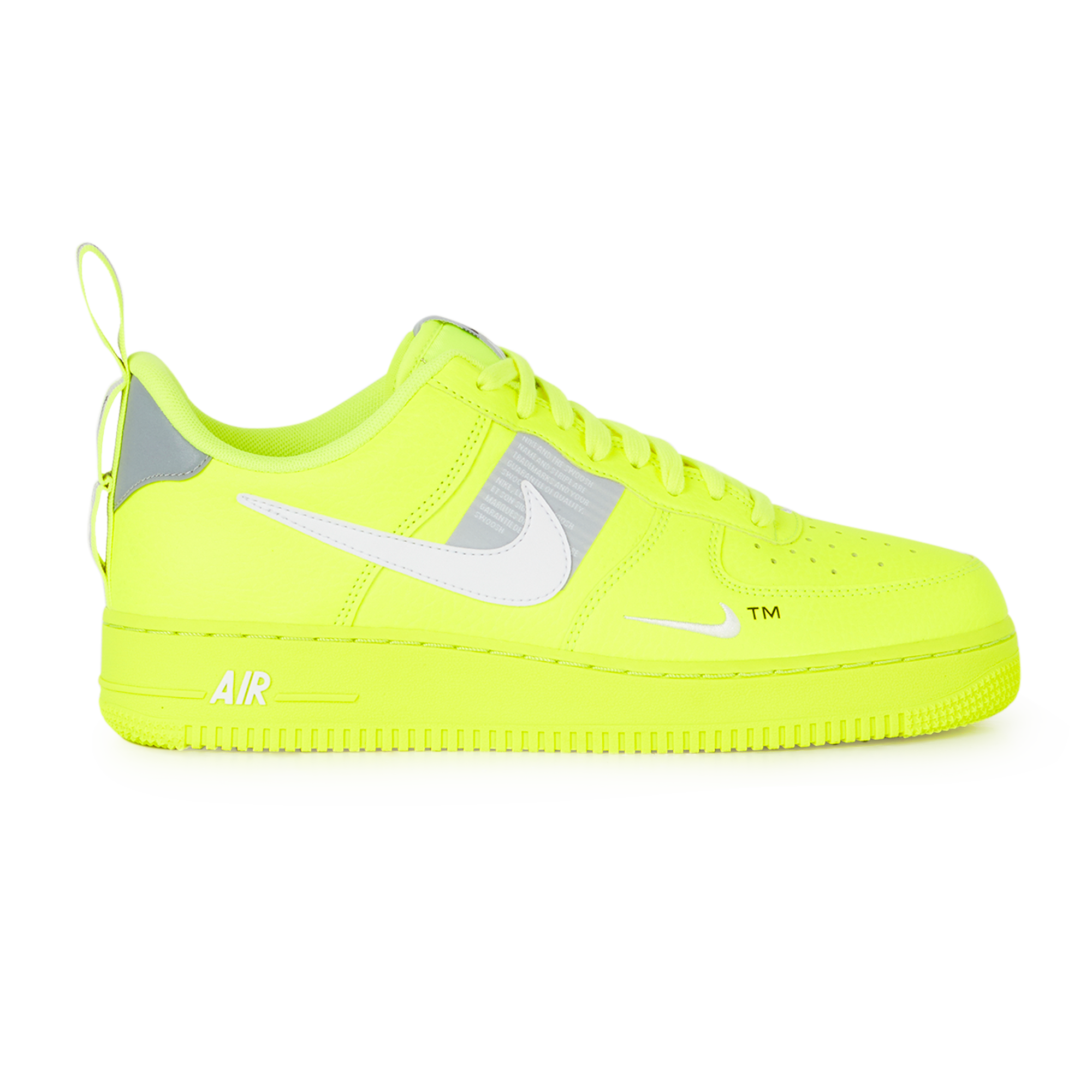 Air force one cheap jaune fluo femme