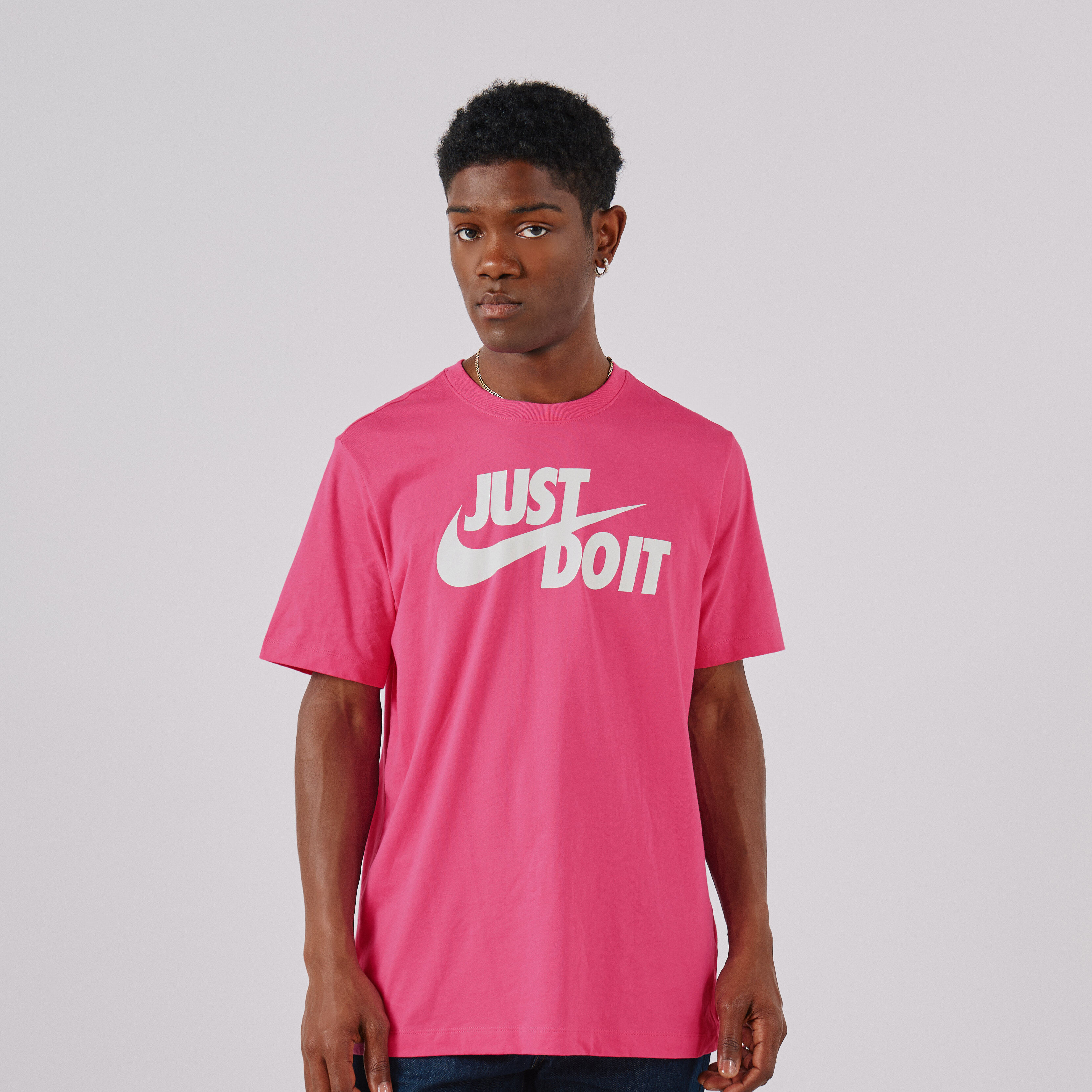 NIKE TEE SHIRT JUST DO IT ROSE TEE SHIRT MEN Courir