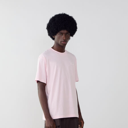 TEE SHIRT SMALL LOGO : PINK/WHITE