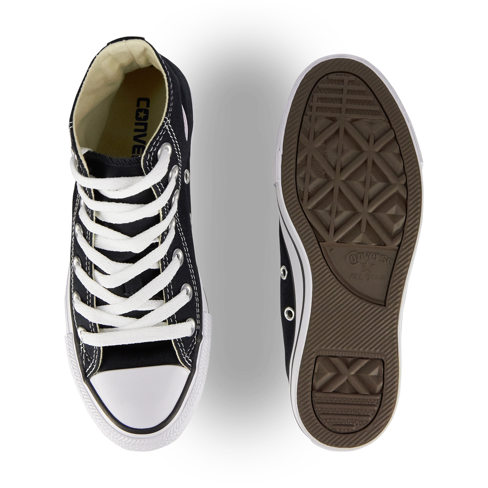 Converse noir haute courir cheap