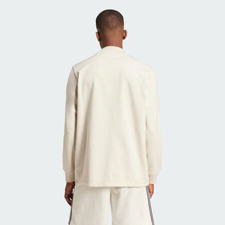 ADIDAS ORIGINALS Long Sleeve Mock Neck Q1 Top Alumina MEN