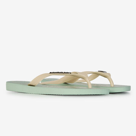 HAVAIANAS TOP TROPICALIA VIBES BLEU/BEIGE FEMME