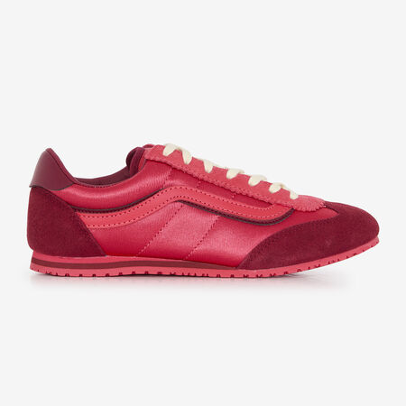 VANS SUPER LOWPRO DOUBLE LACES RED WOMEN