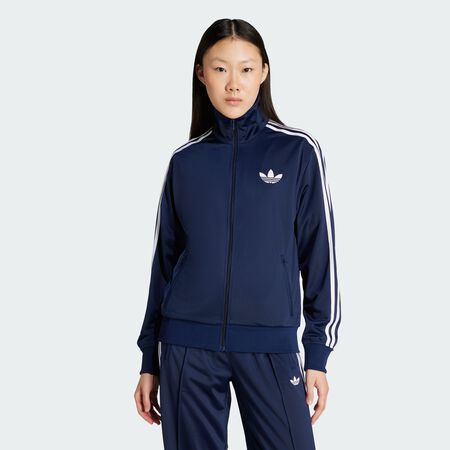 Veste de survêtement ample Adicolor Classic Firebird : Night Indigo / White