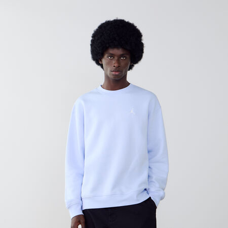 JORDAN SWEAT CREW BROOKLYN BLUE/WHITE MEN