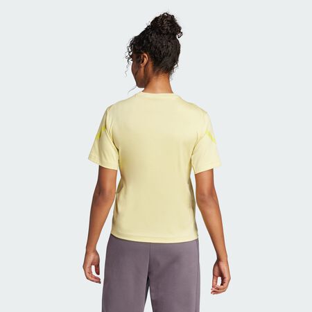 ADIDAS ORIGINALS adidas Z.N.E. Tee Powder Yellow WOMEN