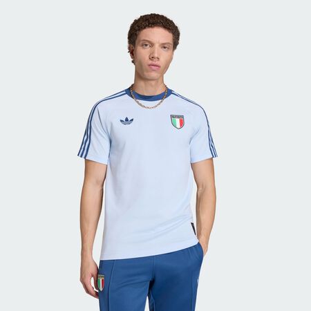 ADIDAS ORIGINALS TEE SHIRT ITALY FIGC BLUE MEN