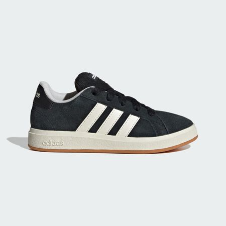 Grand Court 00s Shoes Kids : Core Black / Off White / Gum