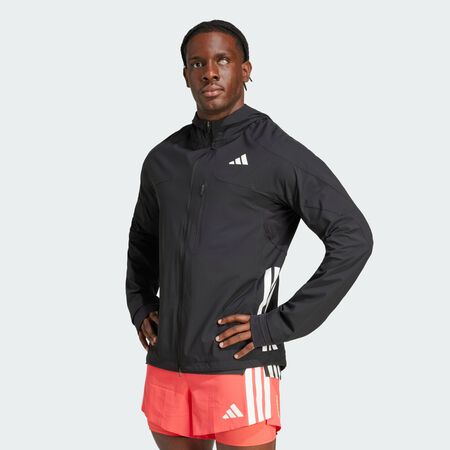 ADIDAS PERFORMANCE Veste de running Adizero Black / Black HOMME