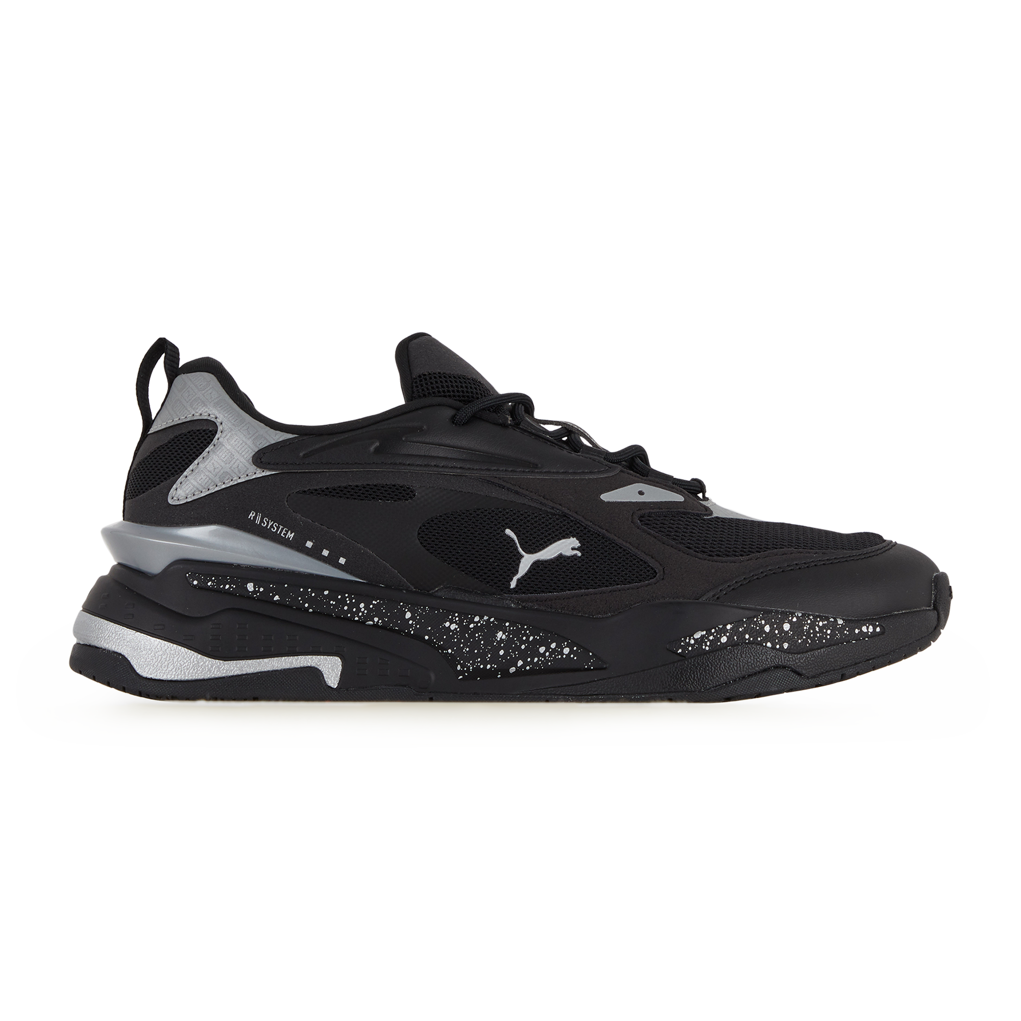 puma noir et argent
