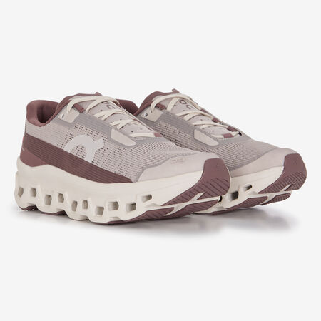 ON RUNNING CLOUDMONSTER VOID BEIGE/PURPLE WOMEN