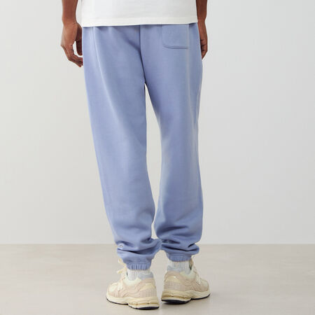 NEW BALANCE PANT JOGGER SMALL LOGO BLEU/BLANC HOMME