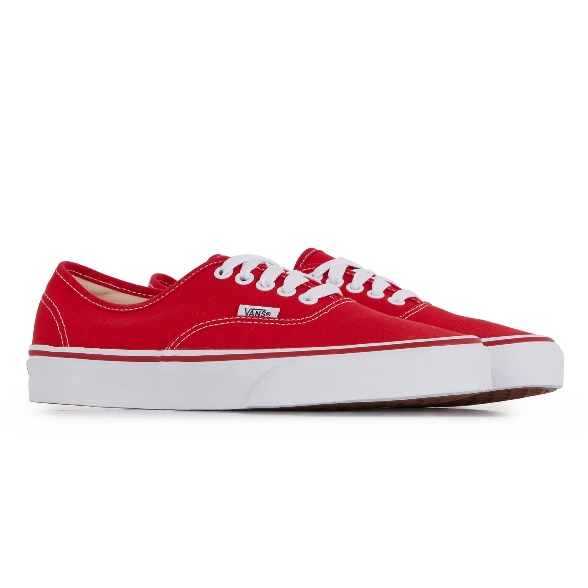 vans rouge plateforme