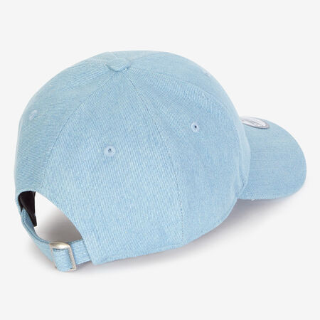 NEW ERA 9FORTY NY DENIM EMBROIDERY LOGO BLUE/WHITE MEN