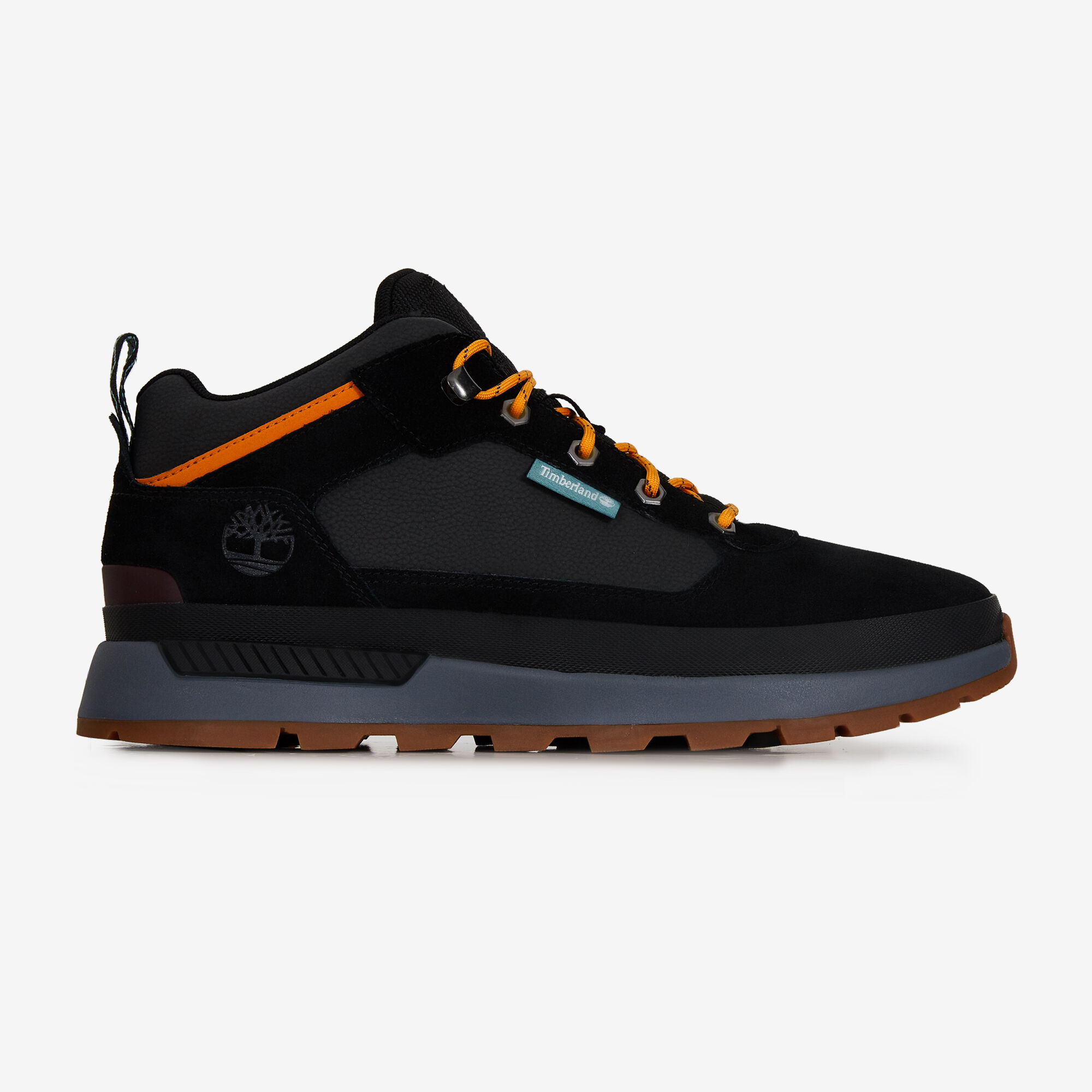 TIMBERLAND FIELD TREKKER LOW NOIR ORANGE SNEAKERS HOMME Courir