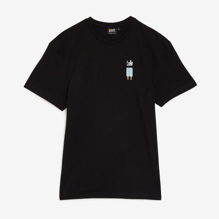 NARUTO TEE SHIRT JIRAYA ICE CREAM NOIR MEN