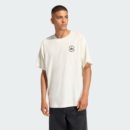 ADIDAS ORIGINALS T-SHIRT GRAPHIQUE CAMEL TREFFY Off White HOMME
