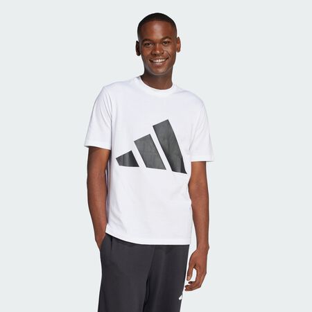 ADIDAS SPORTSWEAR Essentials Big Logo Tee White / Black MEN